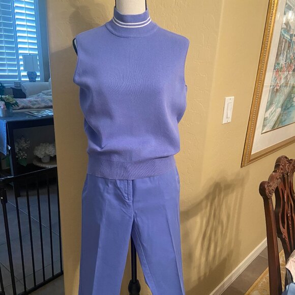 EP Pro Women's Capri Pants Sz 6 + Mock Neck Shell & Sleeveless Top Sz S/P - Picture 3 of 15